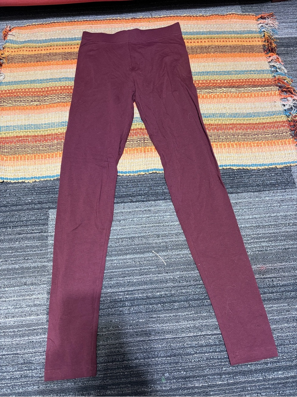 SO Burgundy High-Rise Leggings
